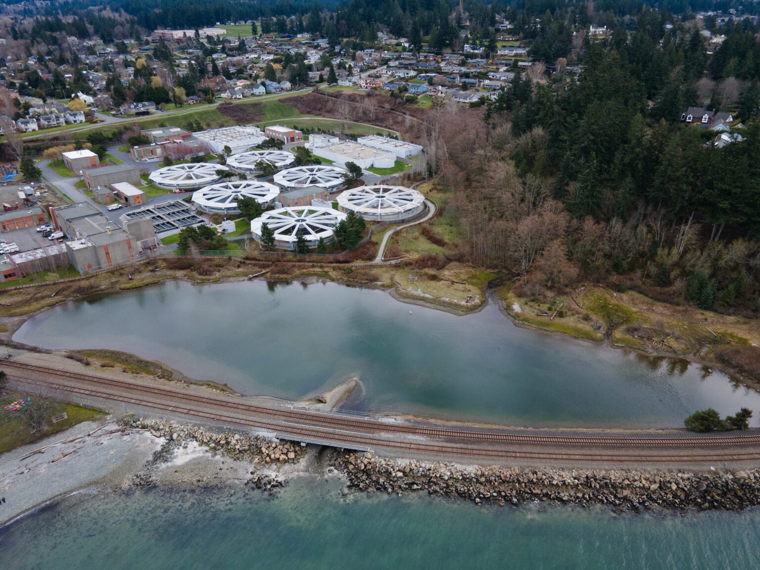 Bellingham City Council members are exploring options for updating the Post Point Wastewater Treatment Facility