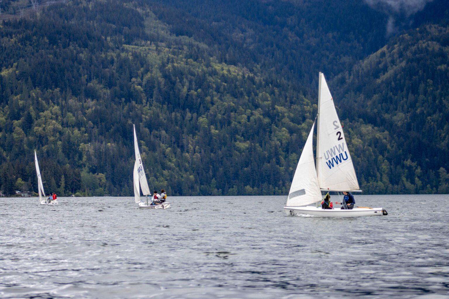 Lakewood celebrated its 100th anniversary May 14. Saturday's festivities included a sailboat race on Lake Whatcom