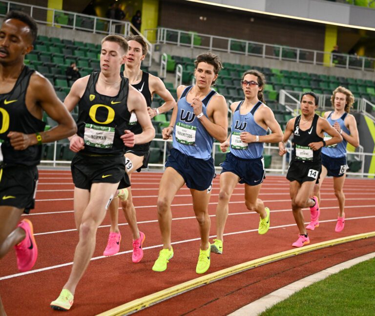 Western Washington University sophomore runners George Karamitsos