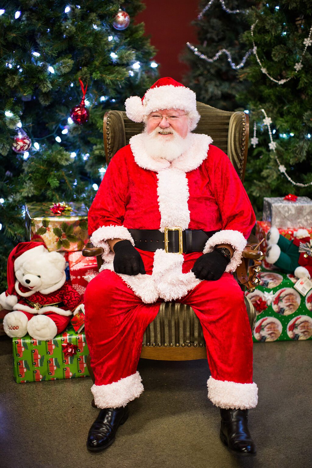 Get free photos with Santa Dec. 10–11 and 17–18 at Bellewood Farms. The big guy in red will also be in attendance at a Holiday Fair taking place Dec. 10 at the Port of Anacortes Transit Shed