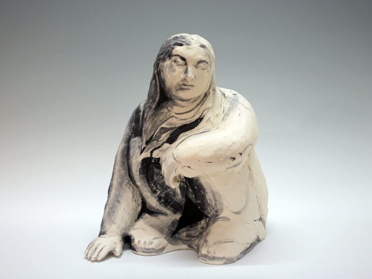 Lena Takamori's "Watching Woman" is among the many works on display as part of Whatcom Museum's "Up Close & Personal: The Body in Contemporary Art" exhibit showing through Feb. 27 at the Lightcatcher building.