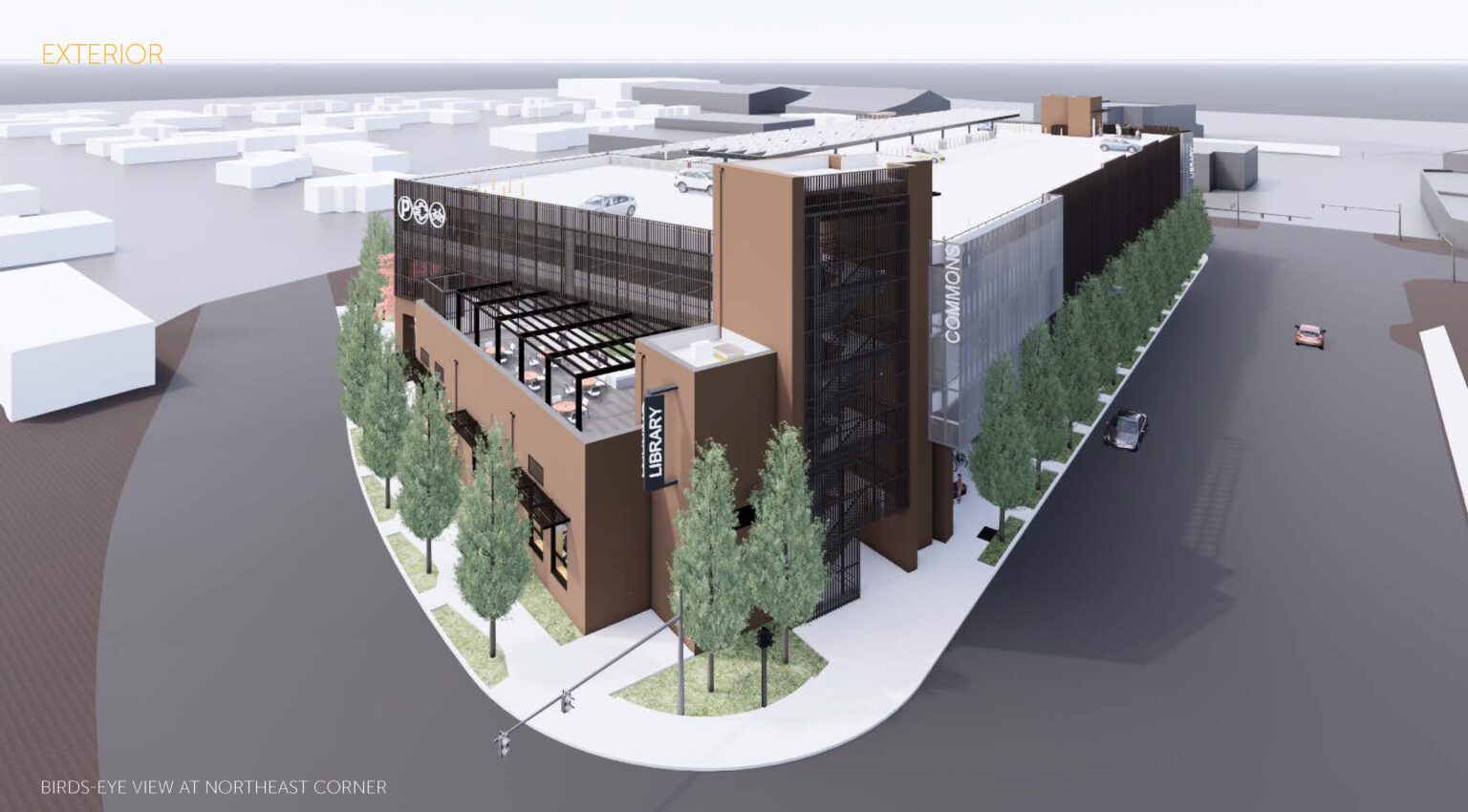 Mount Vernon will break ground this month on the Library Commons