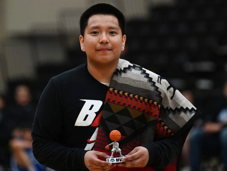 Northwest Indian College sophomore Malachi Rogers was named MVP of the American Indian Higher Education Consortium (AIHEC) National Basketball Championships.