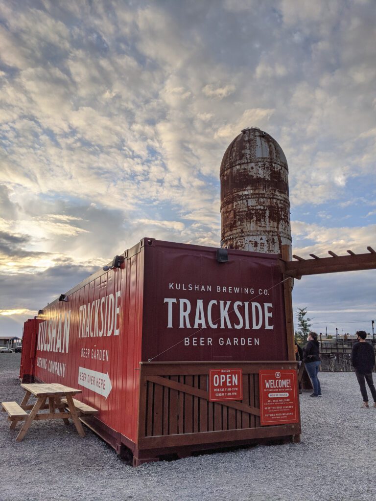 Kulshan Brewing’s Trackside Beer Garden reopens with limited hours Friday