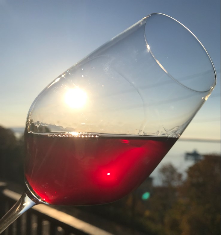 Wine made from Nebbiolo grapes is the ideal red for this time of year: the color is cranberry-red like autumn leaves; it smells like sun-baked grass littered with crunchy leaves and drying blackberries; and the layers of dried herbs