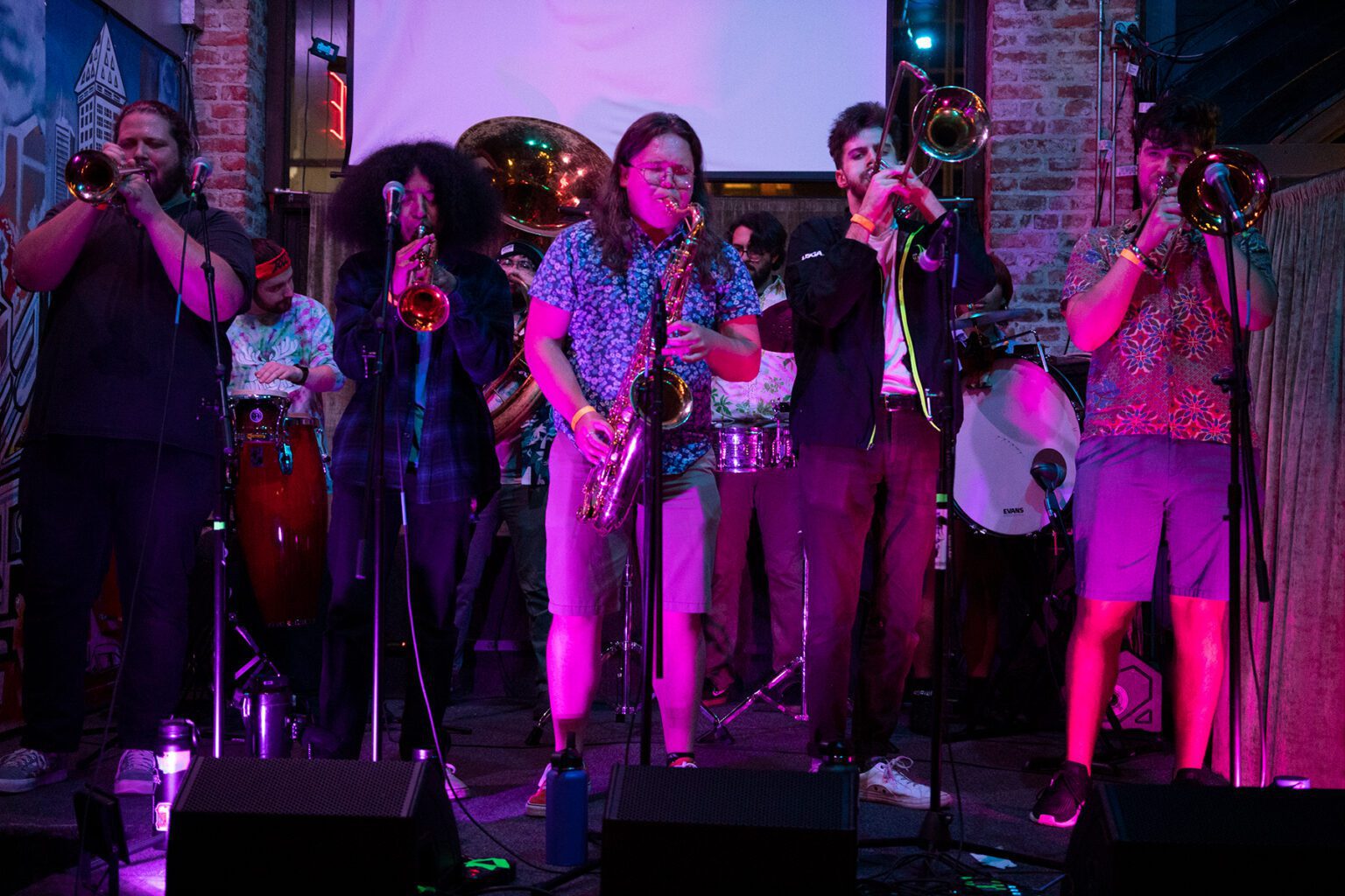 Hear modern sounds along with traditional New Orleans brass band music when Analog Brass performs at the Kulshan Trackside stage Thursday