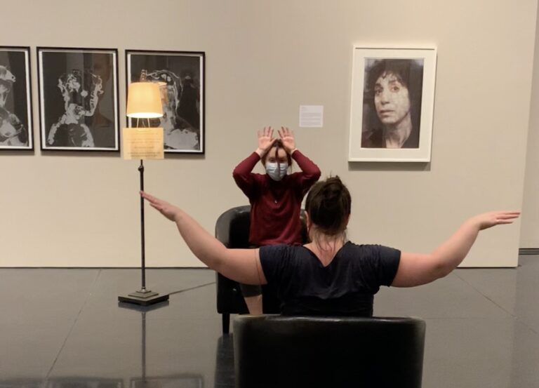 "Dialog(s)" recently took place at Whatcom Museum's Lightcatcher Building in the "Up Close & Personal: The Body in Contemporary Art" exhibit (which closed at the end of February).