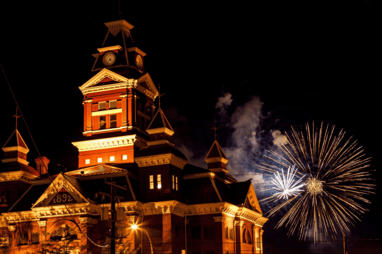 See the night sky light up on the Fourth of July at the downtown waterfront and at Blaine's Old Fashioned 4th of July Celebration over Blaine Harbor.