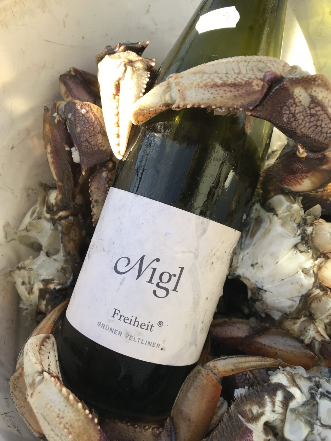 When attempting to pair wine with Dungeness crab