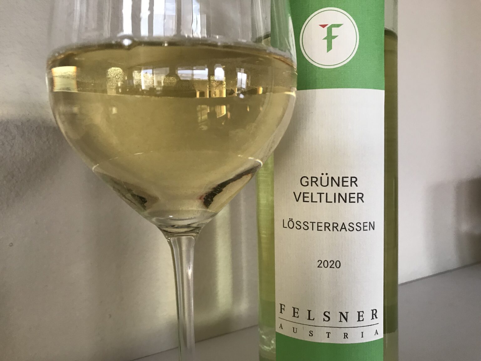 The 2020 Felsner Lossterrassen Gruner Veltliner from Austria