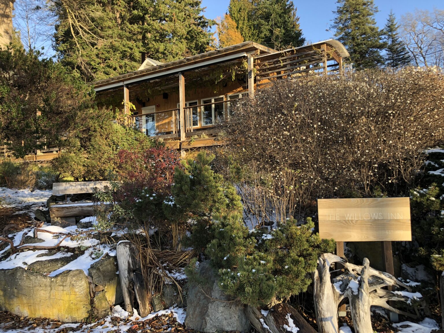 The Willows Inn on Lummi Island served its last meal before Thanksgiving 2022. In late November