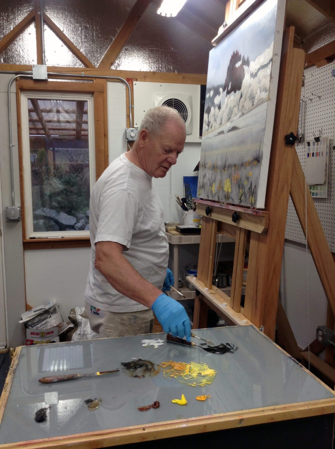 See Gene Jaress work on his limited-edition woodcut prints at his Mount Vernon studio during the 18th annual NW Art Beat Studio Tour taking place from 10 a.m. to 6 p.m. July 16–17 at locales throughout Skagit County. The free