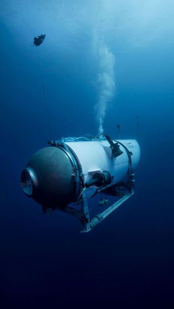 The deepwater submersible Titan