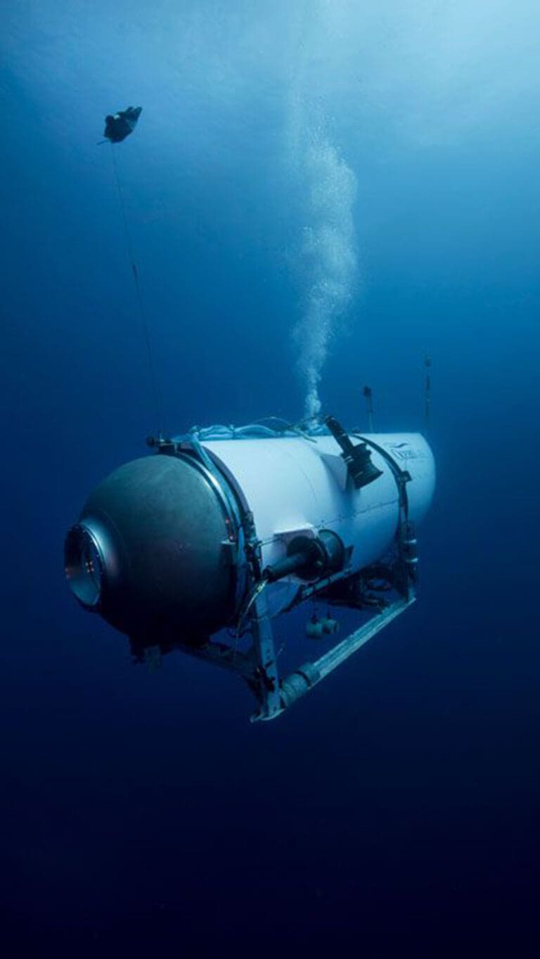 The deepwater submersible Titan