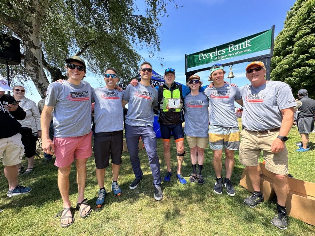 Team Birch Equipment won Ski to Sea for the second year in a row in 2023.