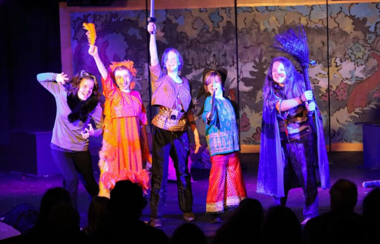 Young actors perform "The Firebird!" fairytale adaptation running Jan. 12—14 at The BAAY Theatre.