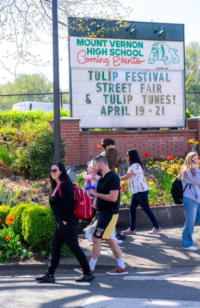 This is the first year the festival ntroduced Tulip Tunes, a three-day music festival.